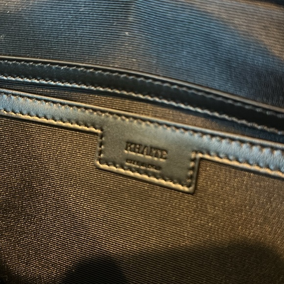 Khaite Maeve weekender large leather and canvas tote - Picture 11 of 14